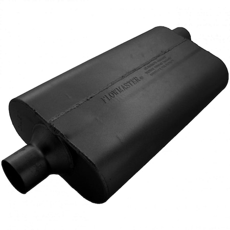 Flowmaster 50 SERIES DELTA FLOW MUFFLER, 2.25IN IN (C) / OUT (O): EA 942452